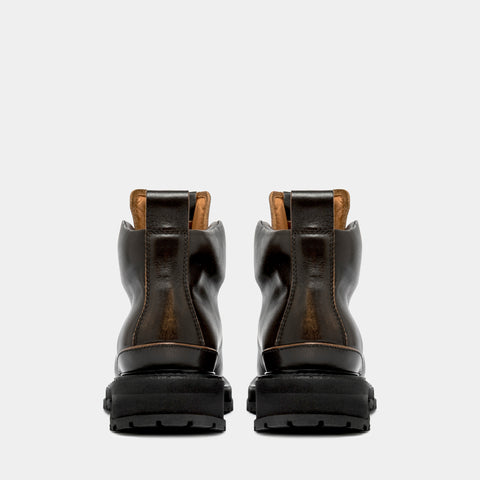 Alpi Trekking Boots in Walnuts Aged Leather – Buttero display picture 3
