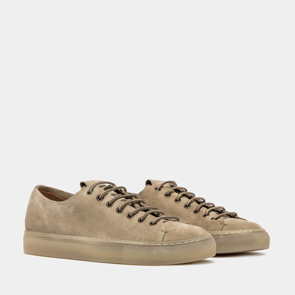    SNEAKERS TANINO IN SUEDE BEIGE